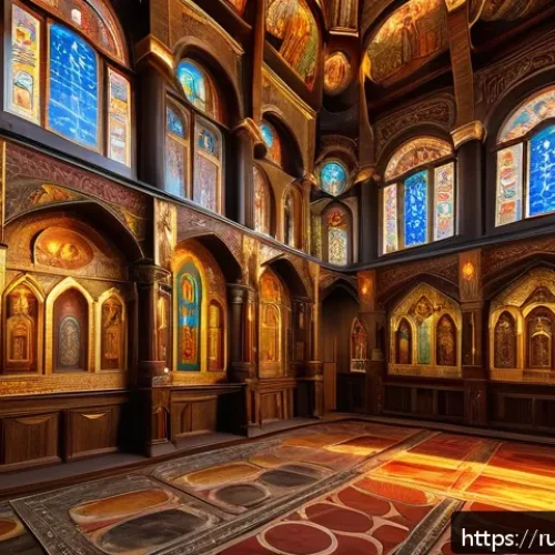 Home 26 종교적 유산의 보존 - A high-resolution 3D digital reconstruction of an ancient Russian Orthodox church interior, showcasi...